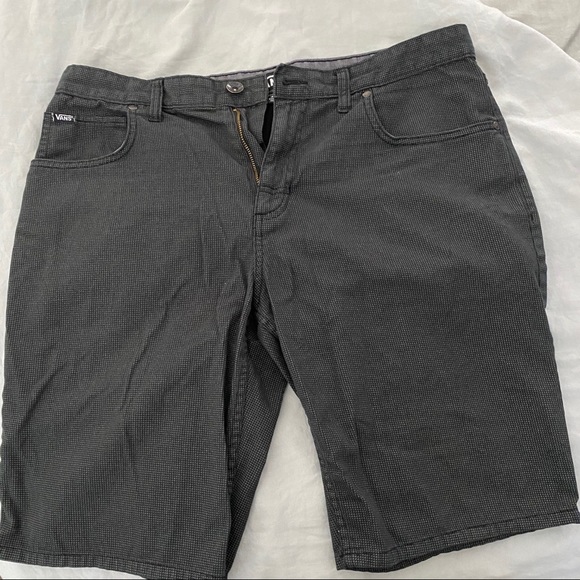 Vans Other - Black & Grey Walker Shorts